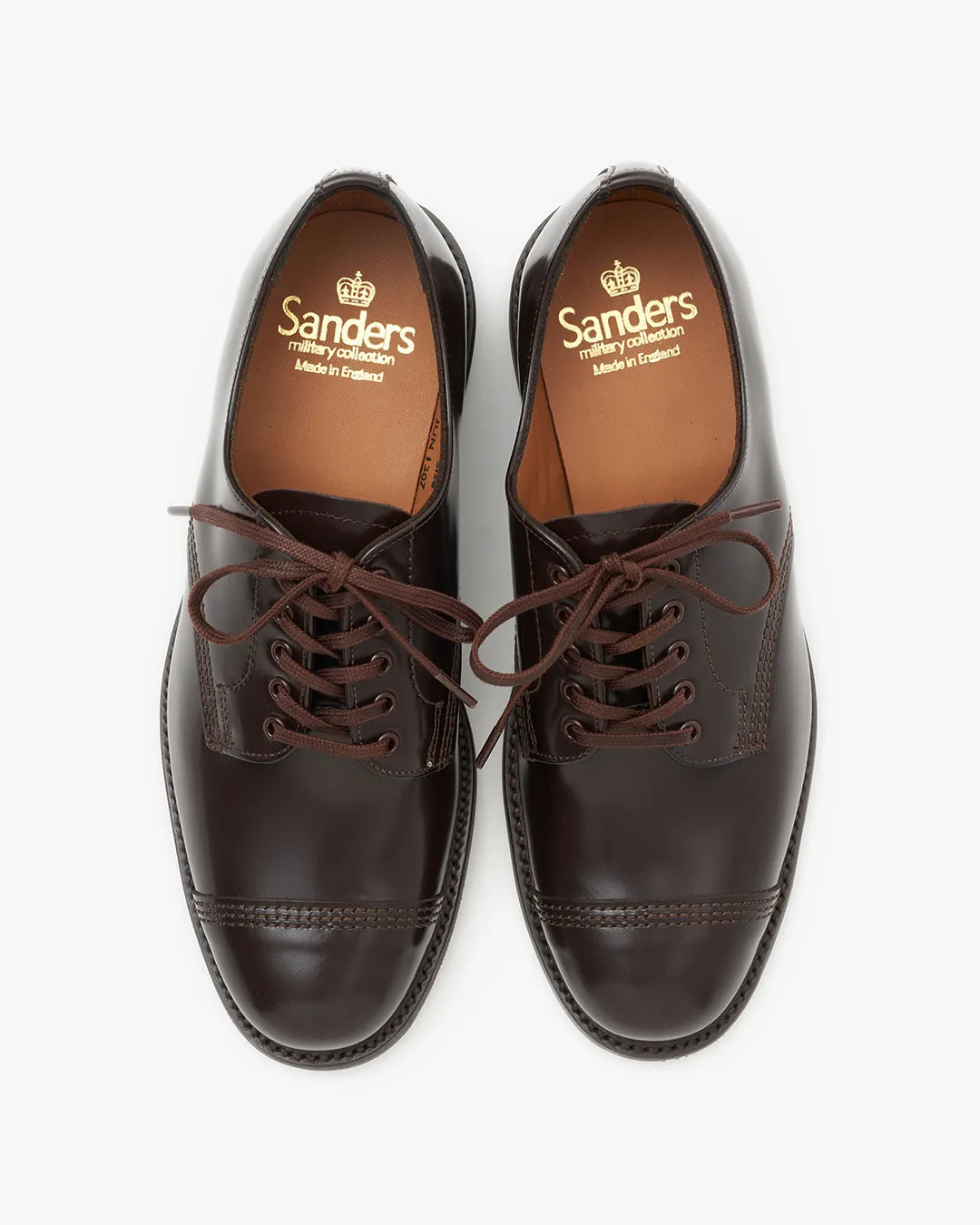 1830TD FEMALE MILITARY DERBY SHOE