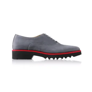 2017 Women's Grey & Red Lace Up
