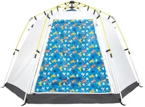 5-8 Person Hexagon Camping Tent, Automatic Pop-Up Waterproof Double-Layer Outdoor Shelter, Windproof & UV-Resistant