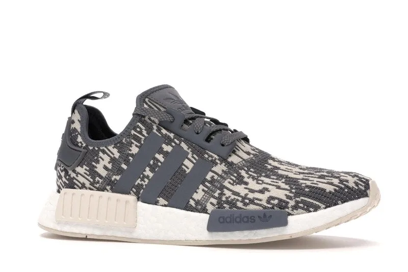 adidas NMD R1 Glitch Camo Grey Linen