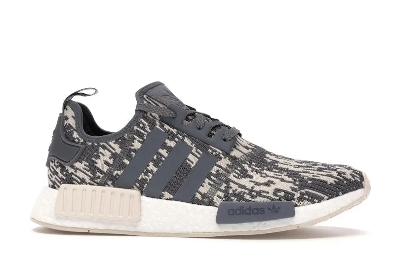 adidas NMD R1 Glitch Camo Grey Linen