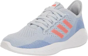 adidas Women's Fluidflow 2.0 Sneaker, Halo Blue/Solar Red/Blue Dawn, 5