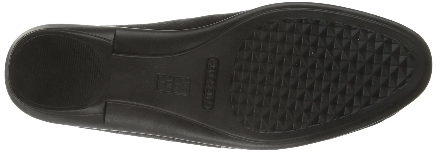 Aerosoles Women's Beta Ray Slip-On Loafer,Black Suede,8.5 M US