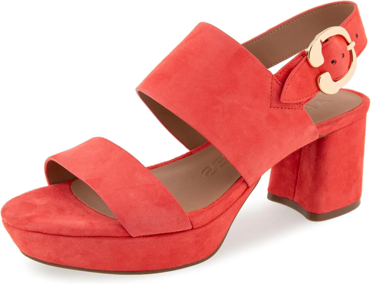 Aerosoles Women's Camera Platform Heeled Sandal