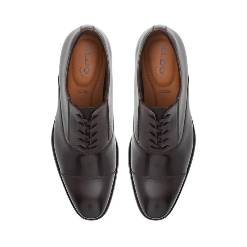 ALDO Paxley Men Oxford Dress Shoe - Dark Brown