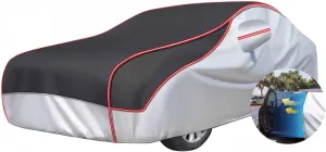 Anti-Hail Car Cover for Aston Martin DBX SUV, Waterproof All Weather Full car Cover, Multifunctional-Layer Thickened Cotton Automobiles for Rain Snow Sun Hail(Black)