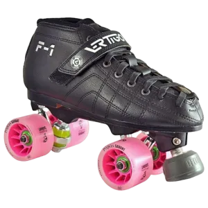 Atom Skates - Womens Size 4.5 Luigino F1 Poison - Roller Derby Skate Package