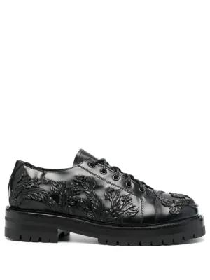 Barocco Volume discount column Free shipping leather shoes