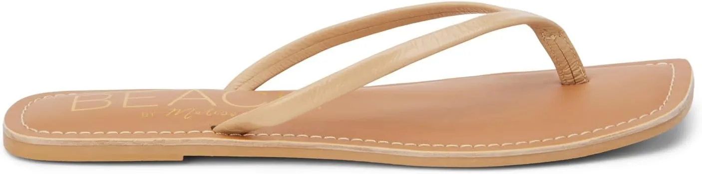 BEACH by Matisse Womens Bungalow Flip Flops Casual Sandals Casual - Black