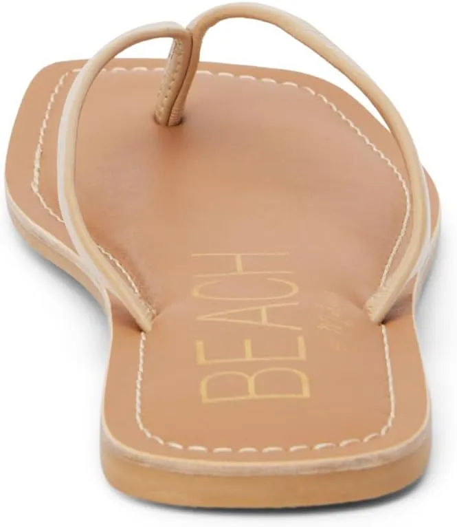 BEACH by Matisse Womens Bungalow Flip Flops Casual Sandals Casual - Black