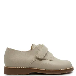 Beberlis Taupe Textured Velcro Loafer