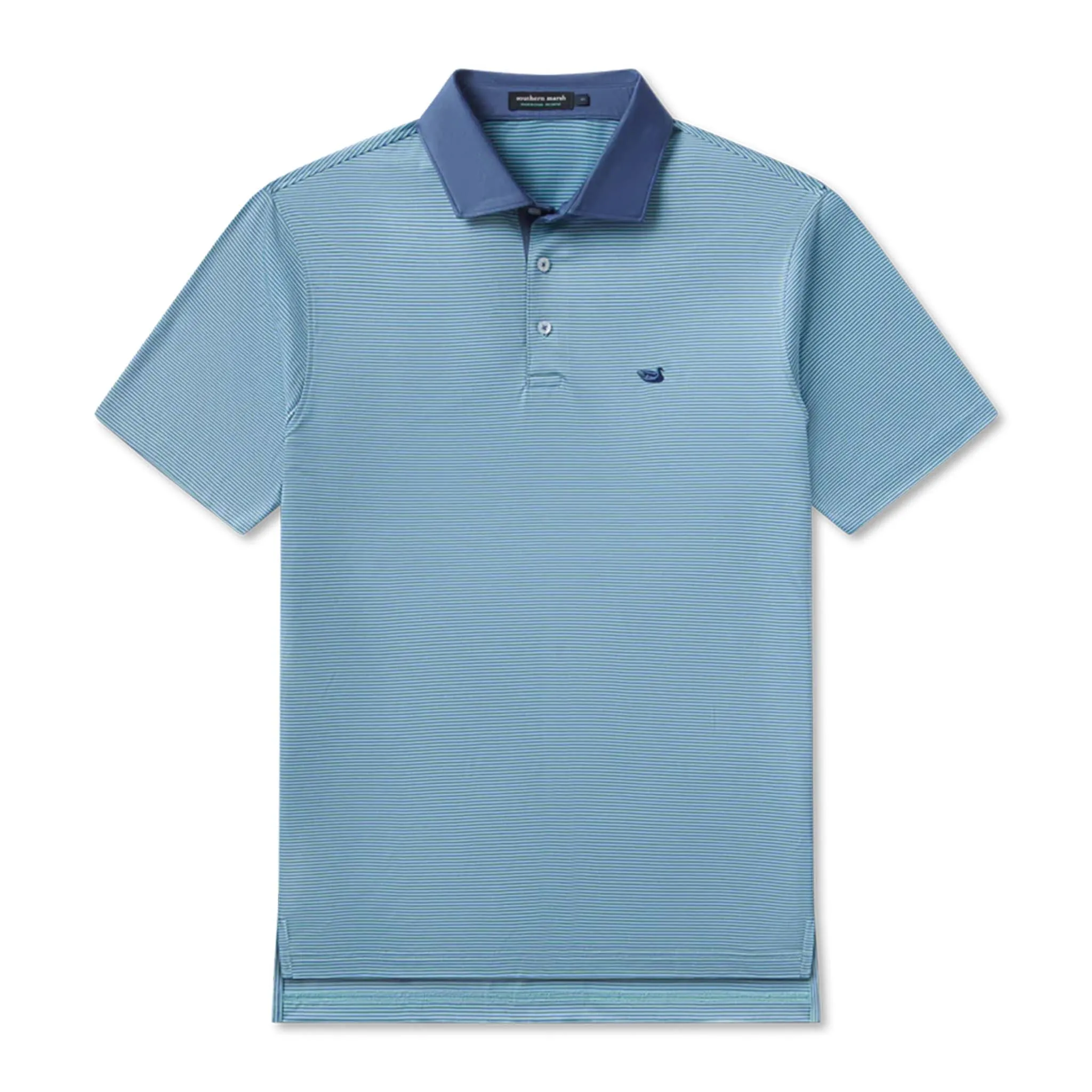 Bermuda Hampton Stripe Performance Polo