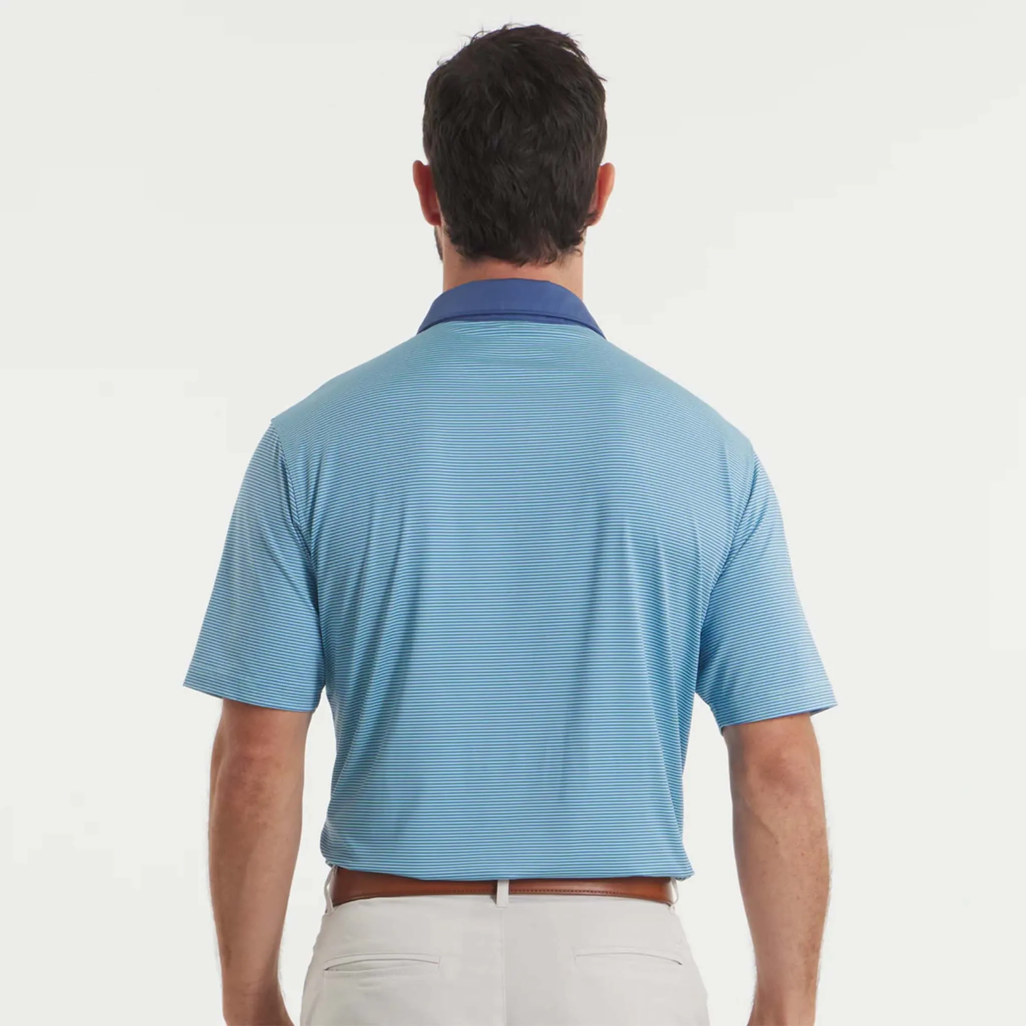 Bermuda Hampton Stripe Performance Polo