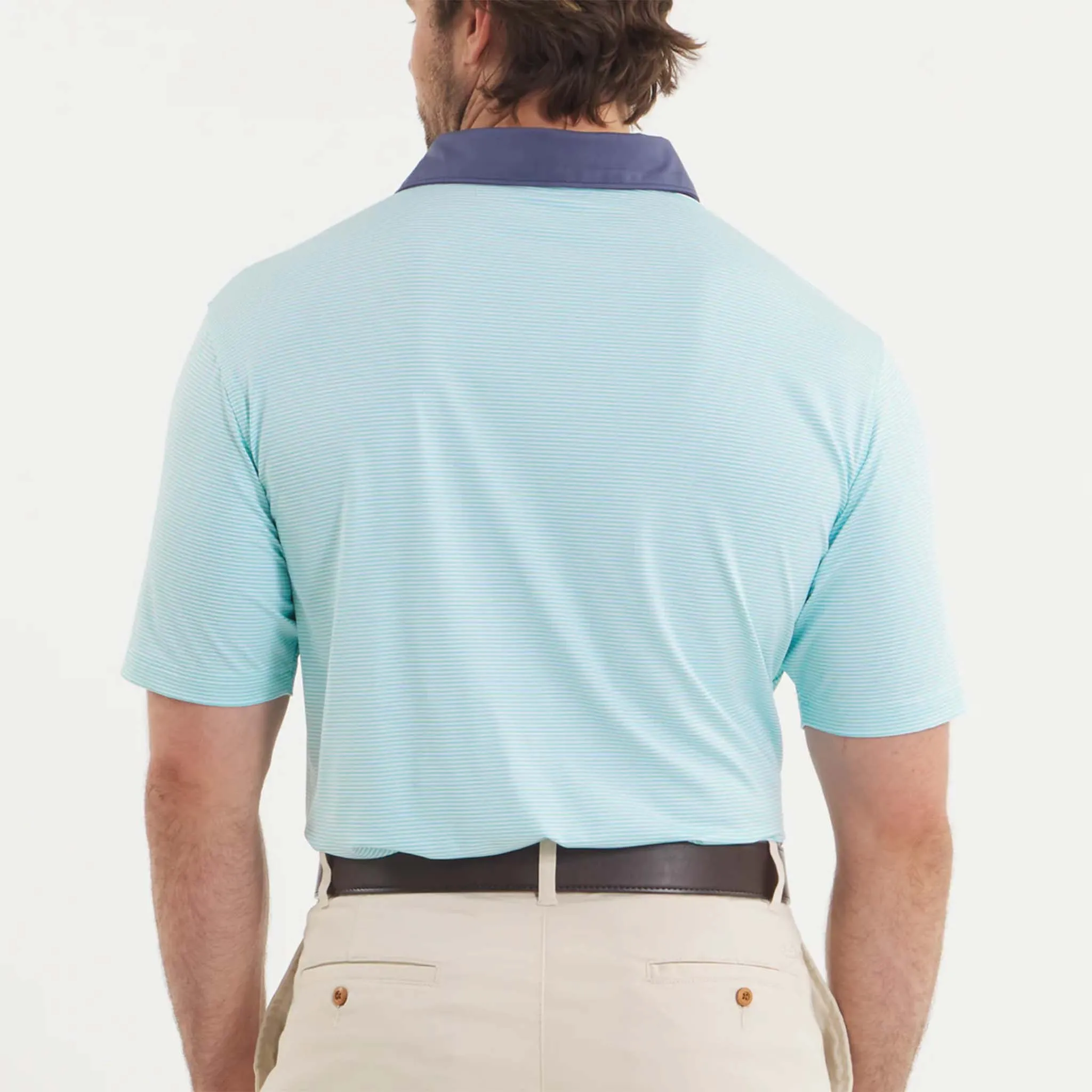 Bermuda Hampton Stripe Performance Polo