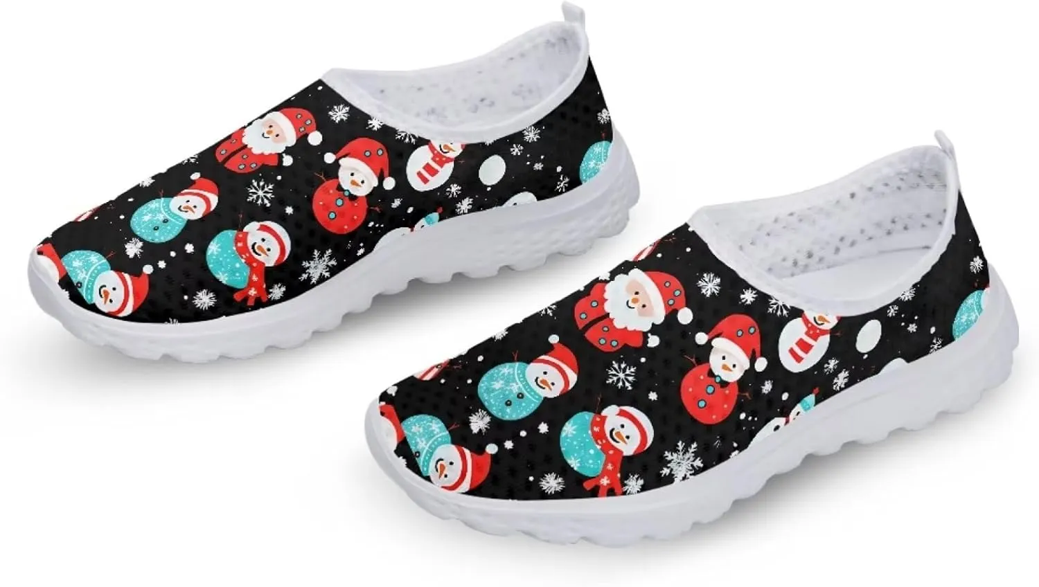 BIGCARJOB Women Sneaker Slip-on Walking Shoes Woman Casual Sport Gym Shoes Breathable Mesh Running Shoes Mom Shoes