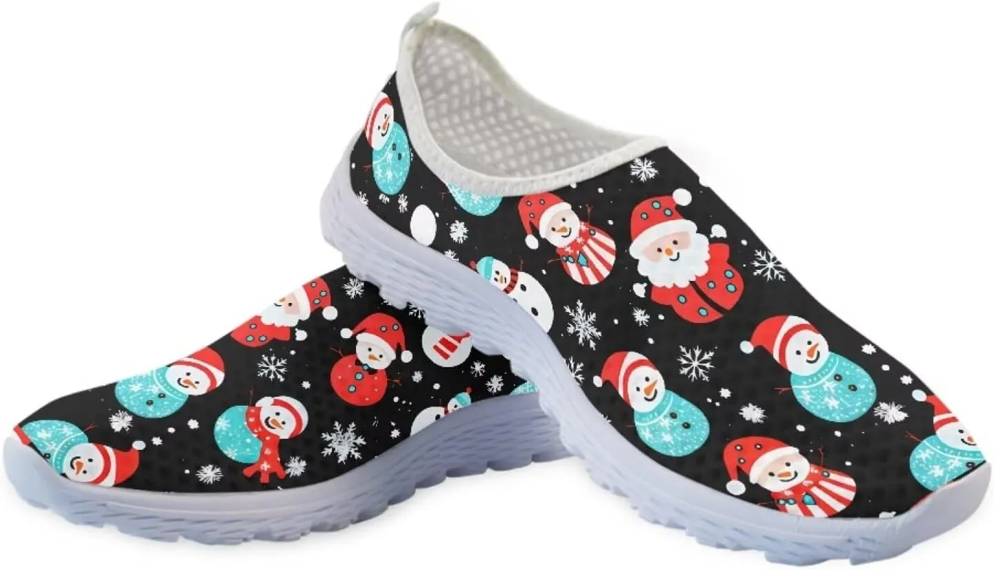 BIGCARJOB Women Sneaker Slip-on Walking Shoes Woman Casual Sport Gym Shoes Breathable Mesh Running Shoes Mom Shoes