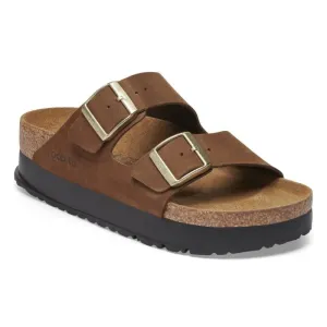 Birkenstock Womens Brown Arizona Pap Flex Sandal - 1028366