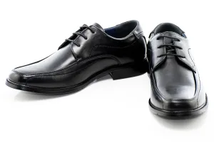 Black Lace-Up Derby Dress Shoes
