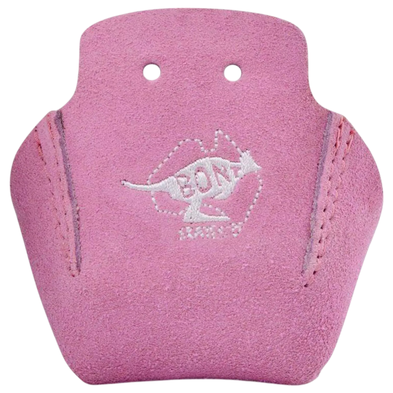 Bont - Cherry Blossom Pink Stitched Suede Toe Cap Protectors - Sold In Pairs