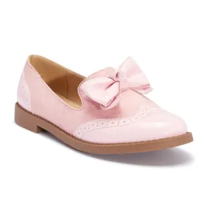 Bow detail loafer