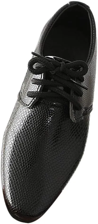 Boys Girls Dress Shoes Loafer Wedding Shoes Classic Lace-Up Oxfor𝐝 Casual Dress Formal Shoes for Toddler and Baby