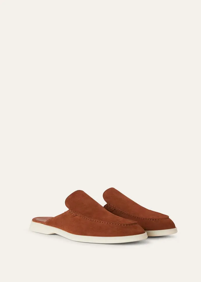 Calf Brown Babouche Walk Loafers