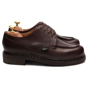 'Chambord' Dark Brown Leather Apron Derby UK 6 F