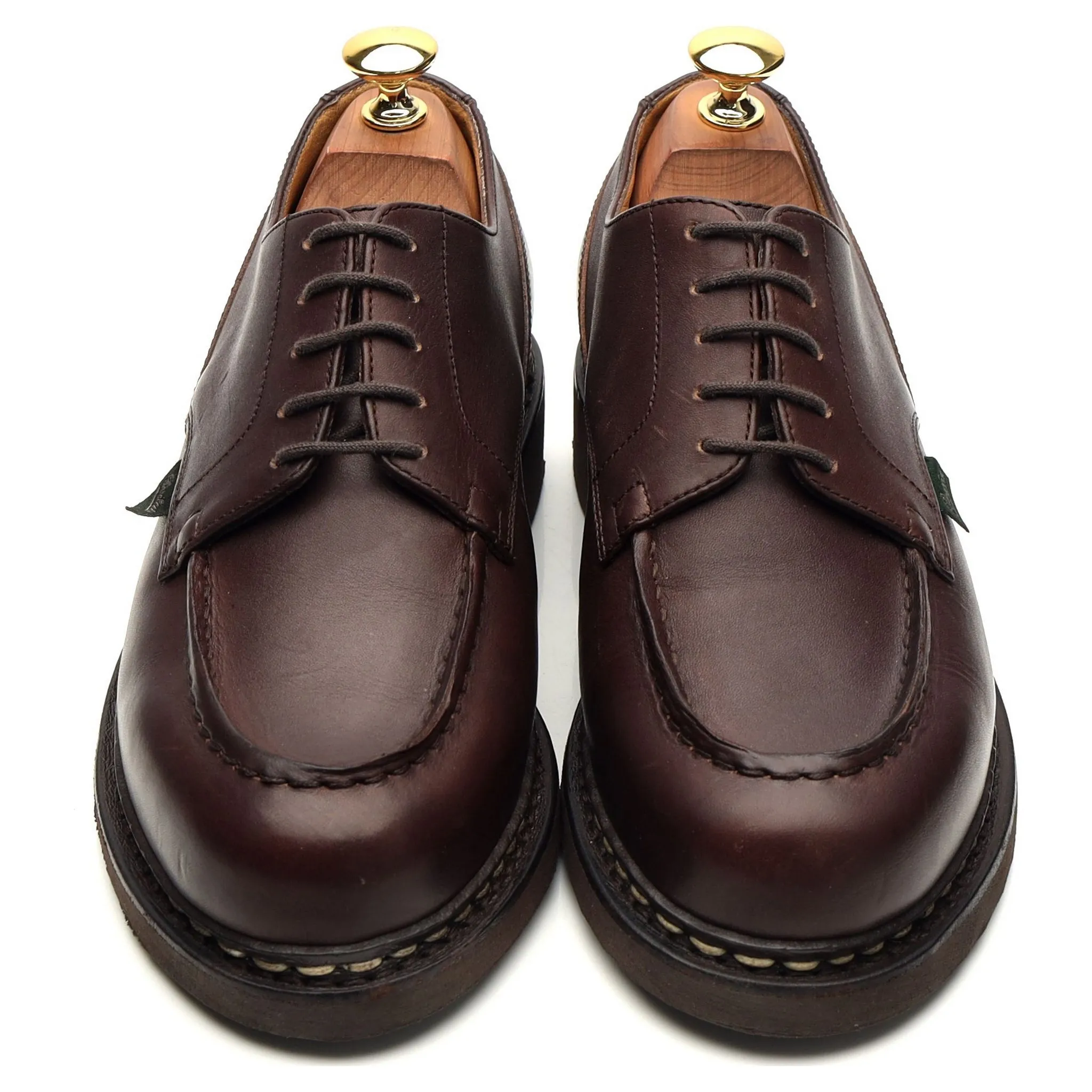 'Chambord' Dark Brown Leather Apron Derby UK 6 F