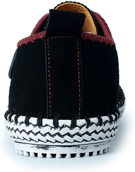 ChicWind Men's Casual Suede Leather Sneaker Breathable Walking Shoes Flat