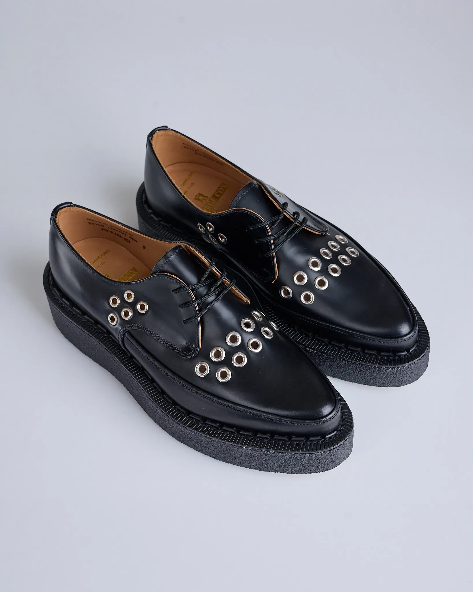 COMME des GARÇONS HOMME Plus George Cox Diano Creeper Black