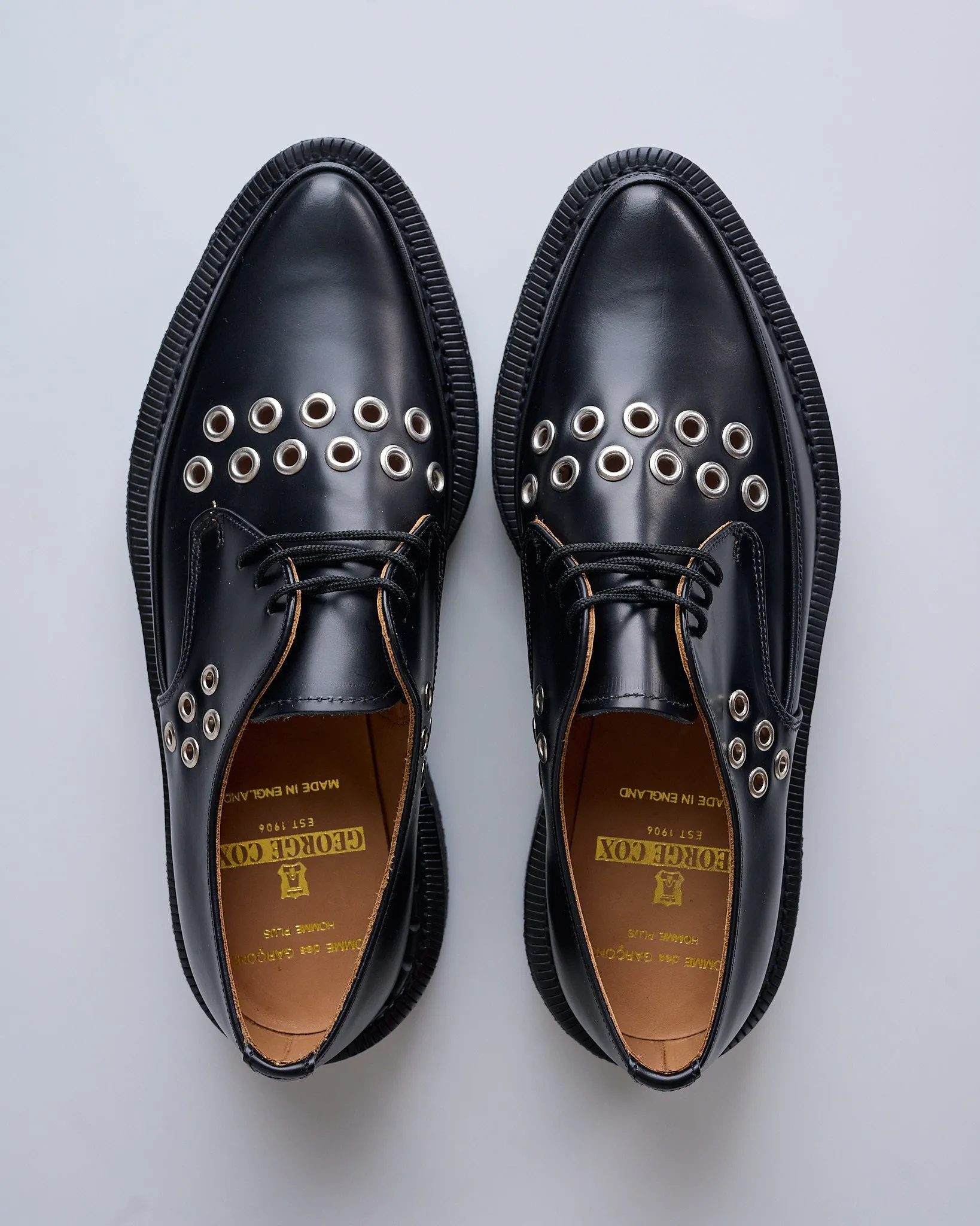 COMME des GARÇONS HOMME Plus George Cox Diano Creeper Black