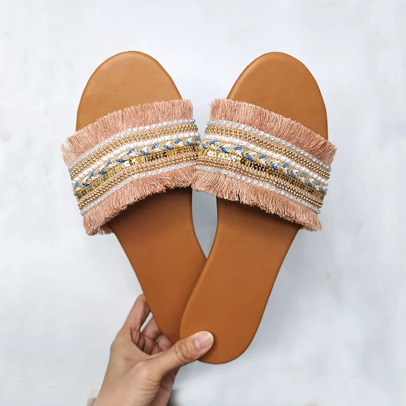 Creamtopmall Nora Slip On Sandal