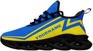 Customize Fashion Unisex Sneaker Personalized Women's Lace Up Print Name Logo Running Shoes Men Cushion Sports Shoes