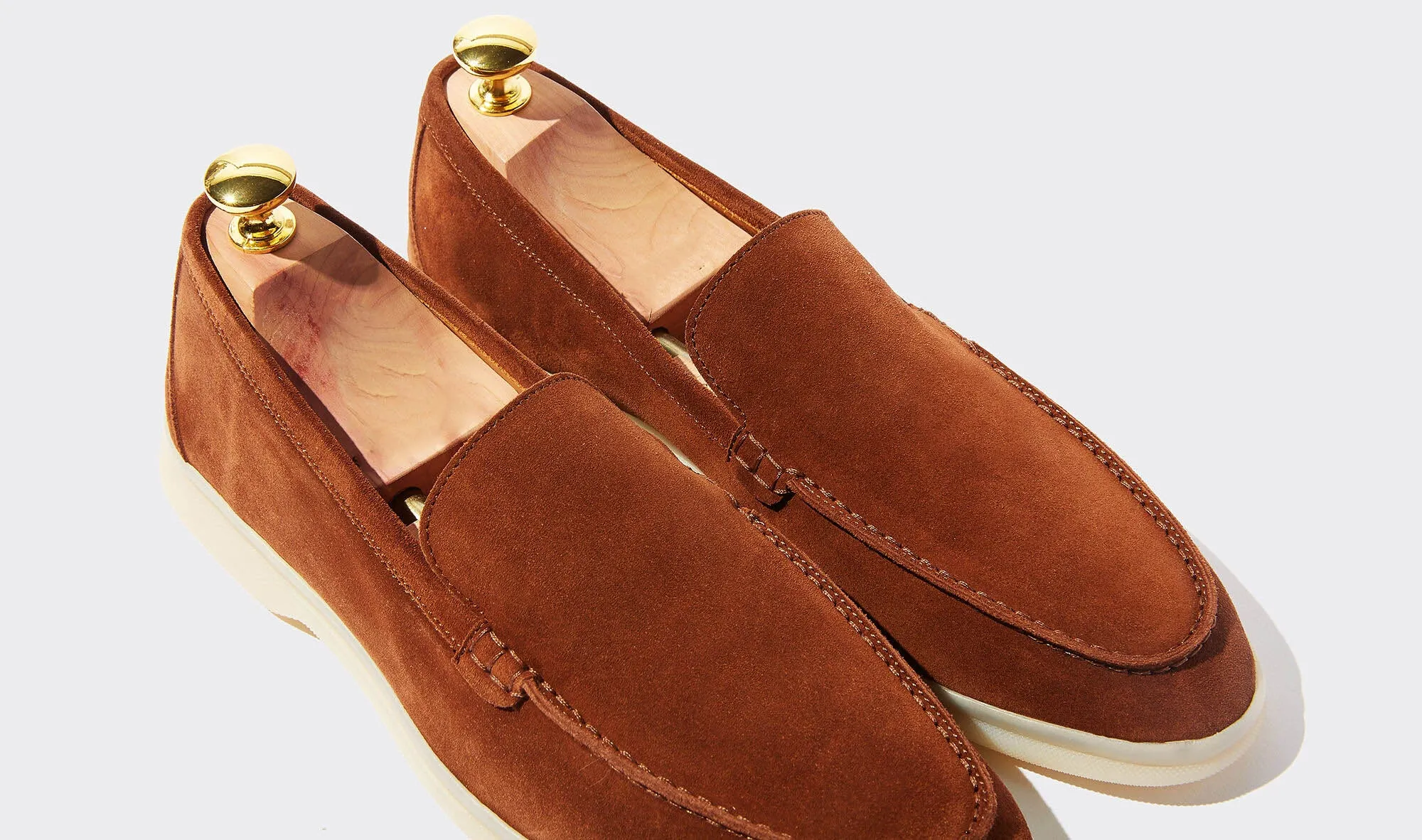 Cyrus Summer Tan Suede Loafer
