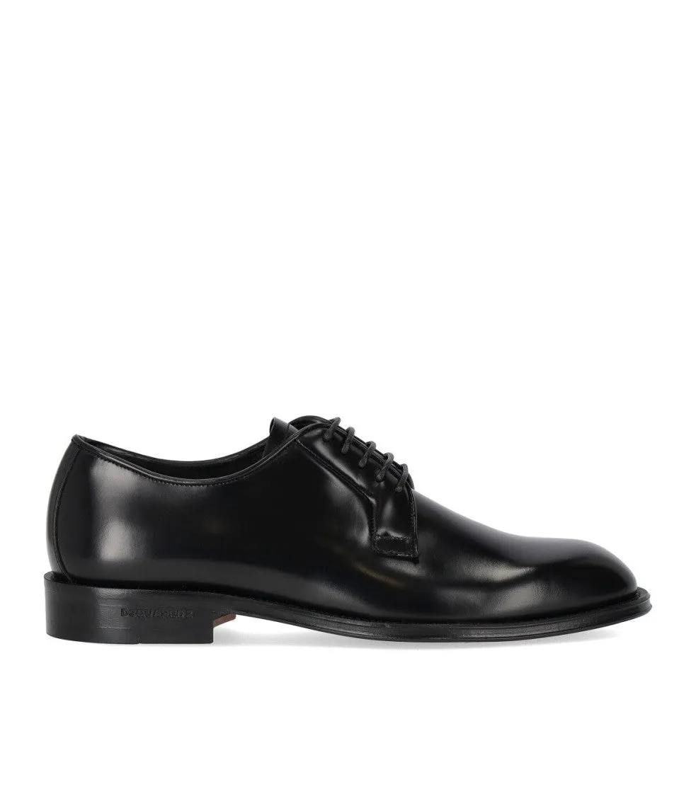 D2 Classic Black Derby Shoe