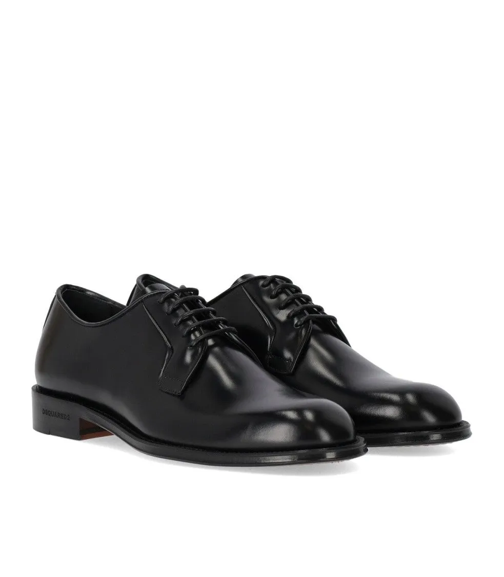 D2 Classic Black Derby Shoe