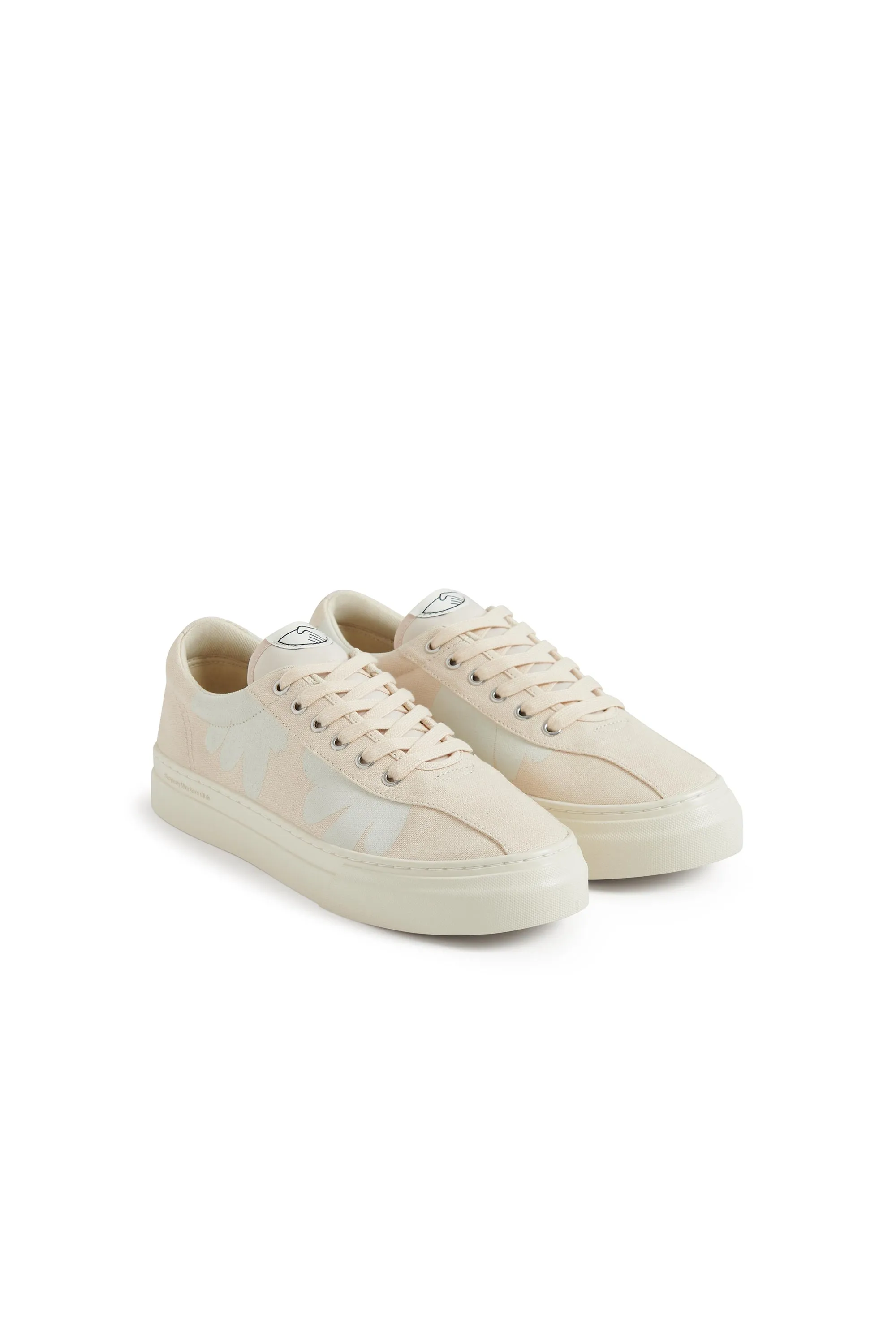 Dellow Cup Sneaker Ecru/White