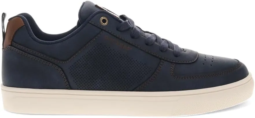 DOCKERS Mens Landon Synthetic Leather Casual Lace Up Sneaker Shoe