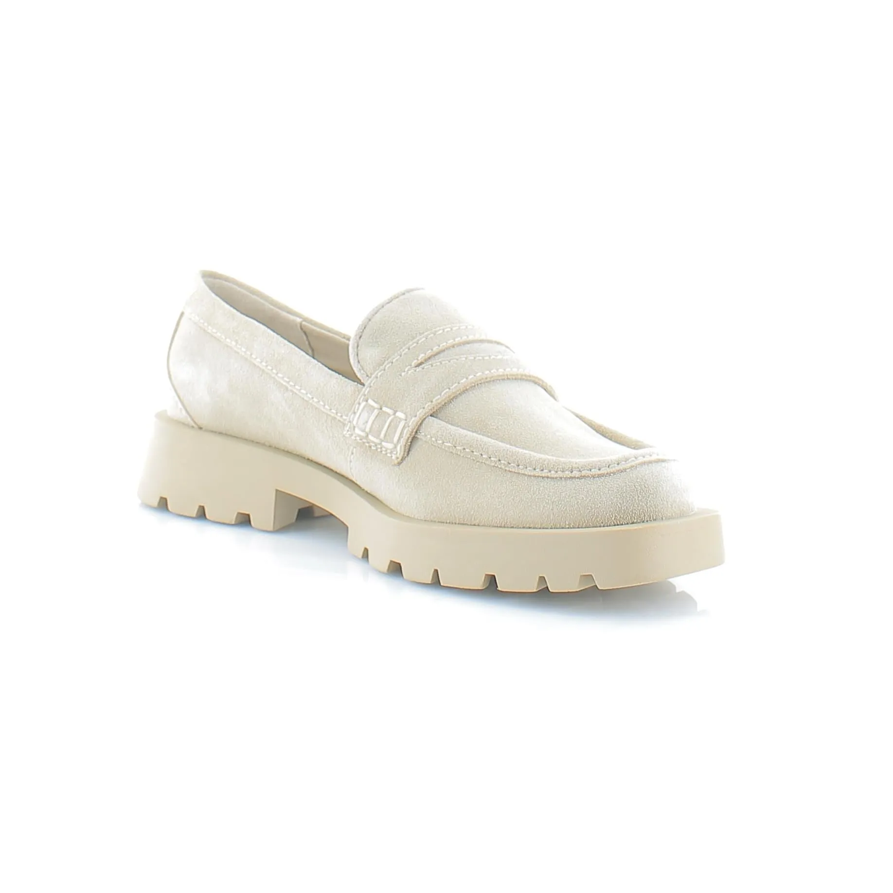 Dolce Vita Women's Elias Loafer, Dune Suede, 8.5