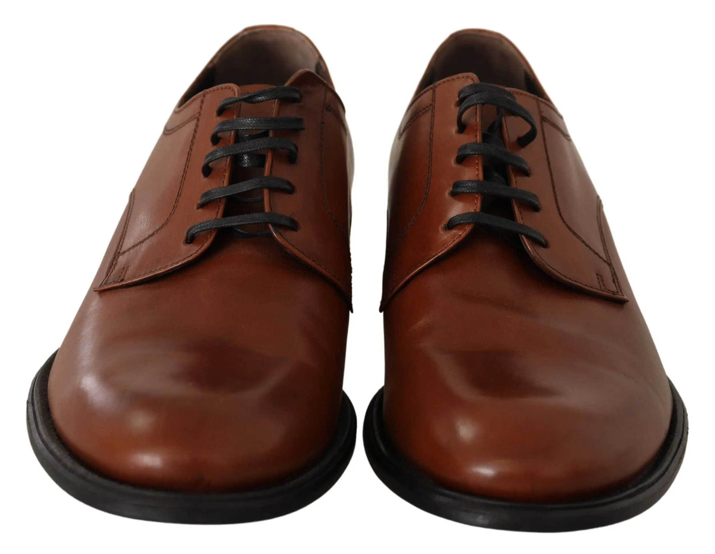Elegant Brown Derby Formal Shoes
