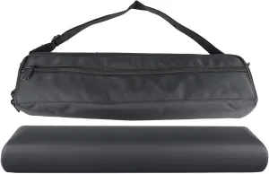 Exquisite Leather Flute Bag Set, Portable Flute Carrying Storage Holder with Shoulder Strap, Rich Accessories Including Cloth Case, sturdy Protection for Musical Instrument