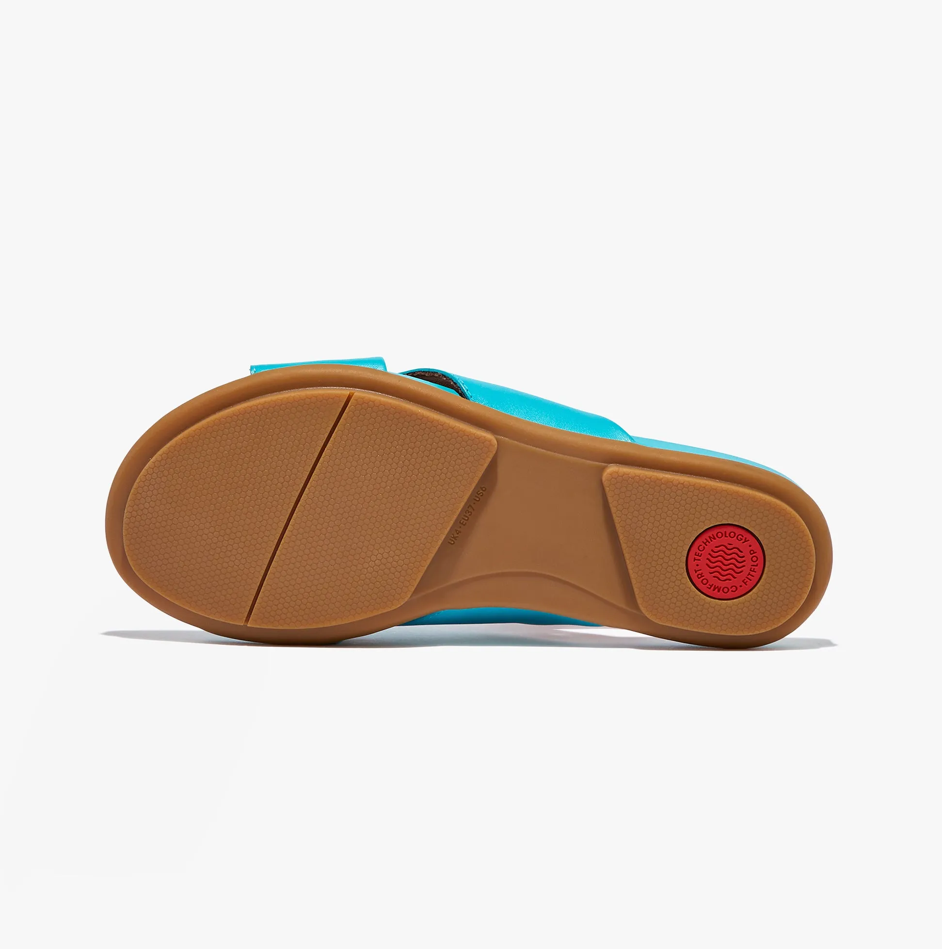FitFlop GRACIE CROSS Womens Slides Tahiti Blue