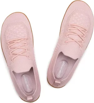 Frank Mully Womens Walking Shoes Wide Toe Box Barefoot Shoes Knitted Fashion Sneaker with Arch Support
