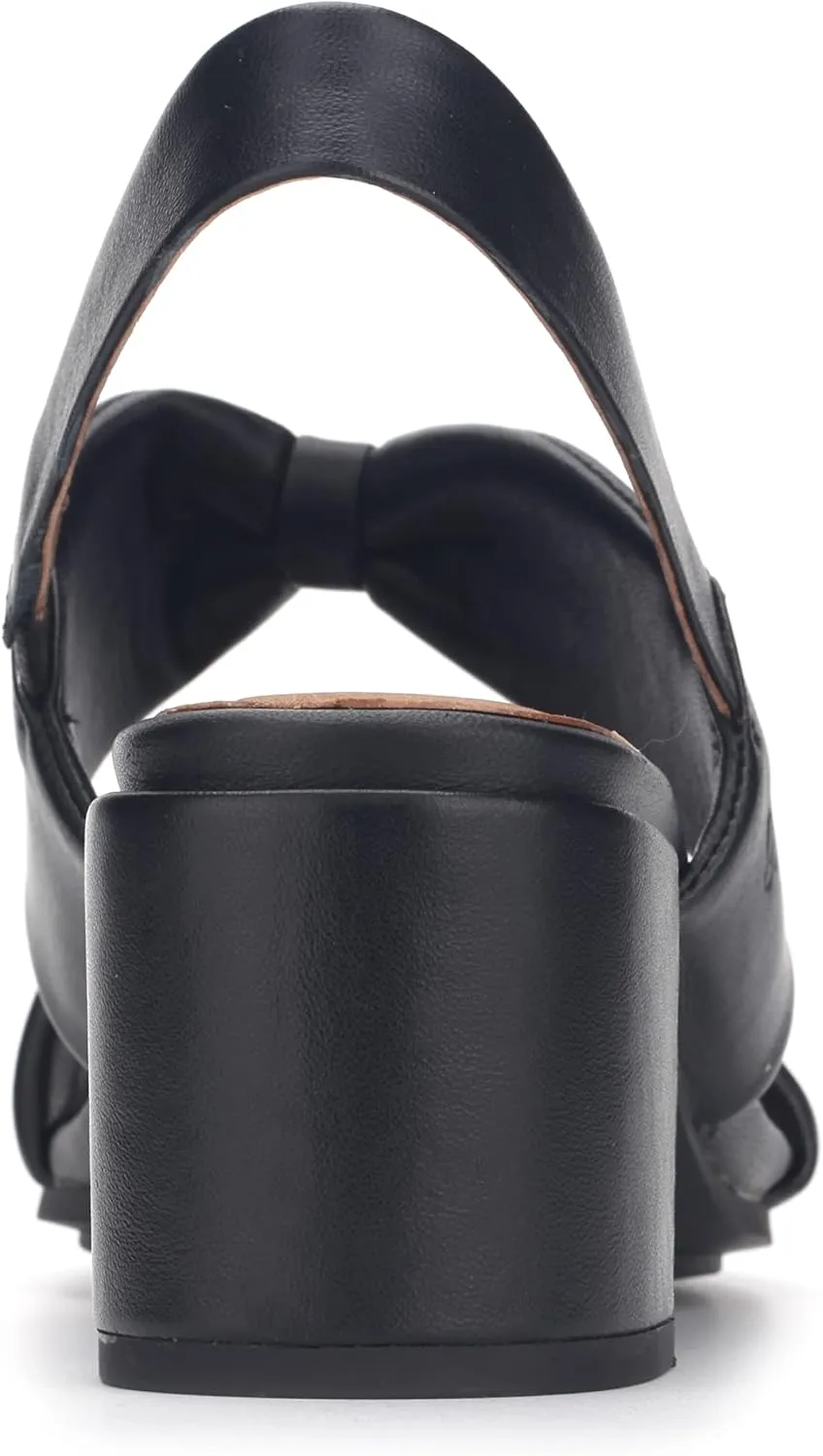 Gentle Souls by Kenneth Cole Women's Charlene Two Knot Heeled Sandal