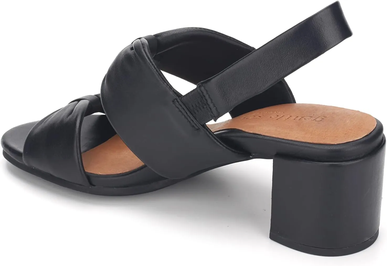 Gentle Souls by Kenneth Cole Women's Charlene Two Knot Heeled Sandal
