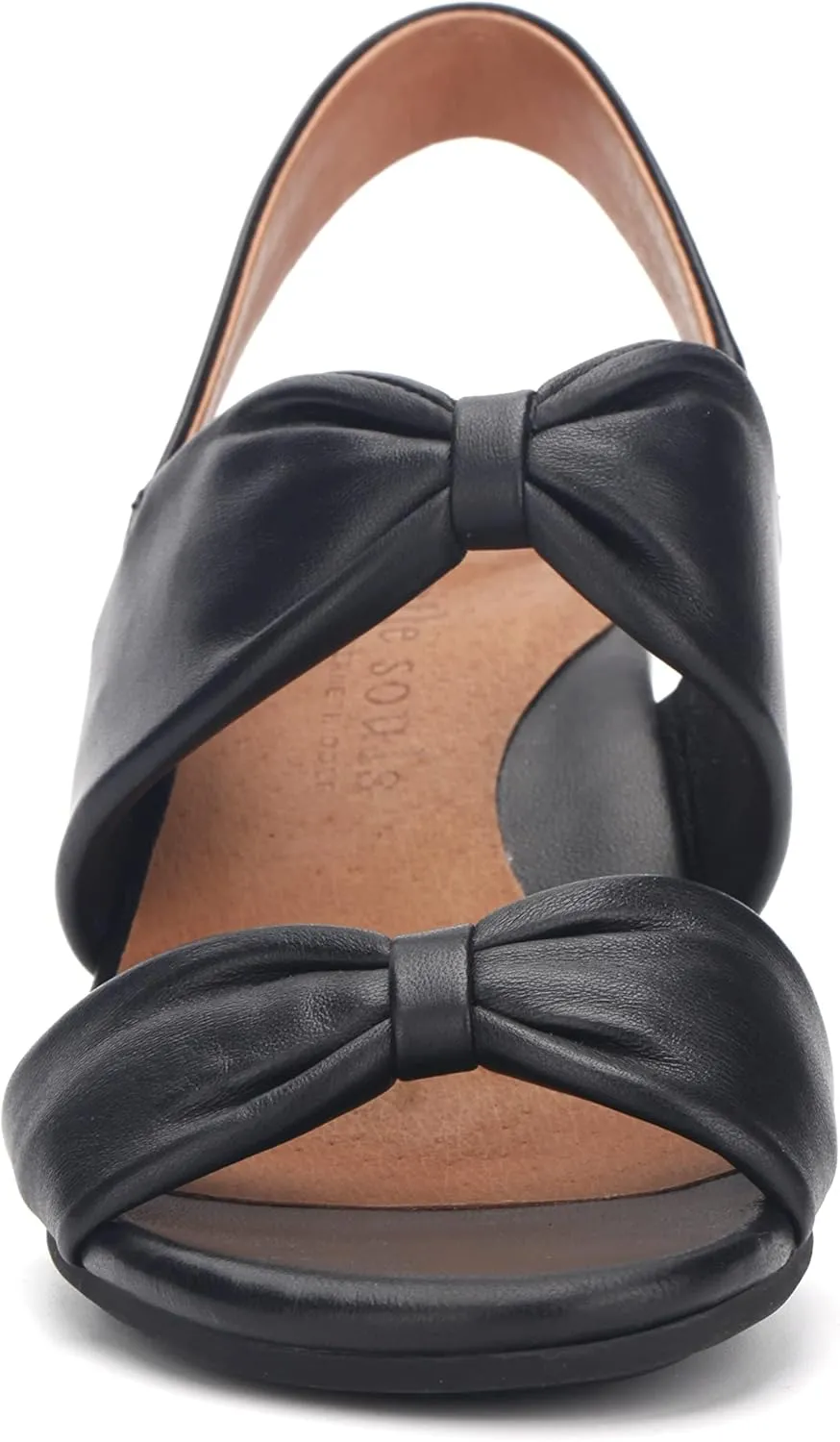 Gentle Souls by Kenneth Cole Women's Charlene Two Knot Heeled Sandal