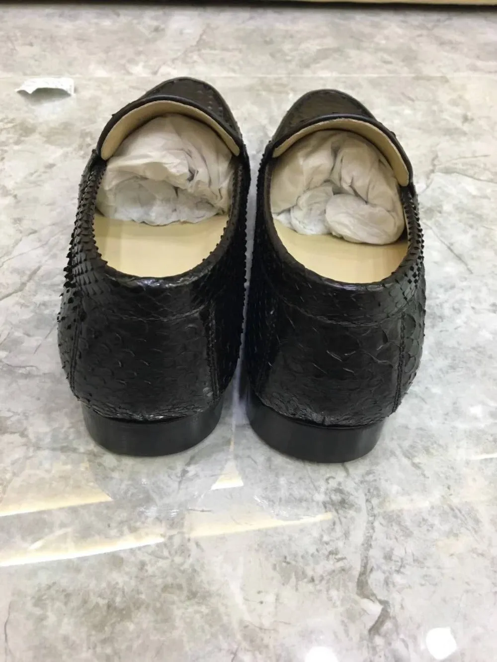 GENUINE PYTHON LOAFERS "RIDE ALONG"