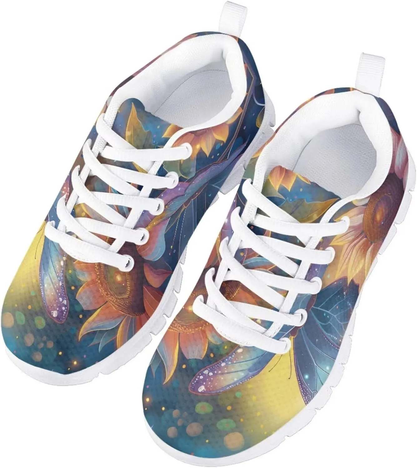 Girls Athletic Shoes Kids Slip on Shoes Girls 3-10 Years Old Toddler Sneakers