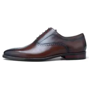Handcrafted Cow Leather Oxford Dress Shoes