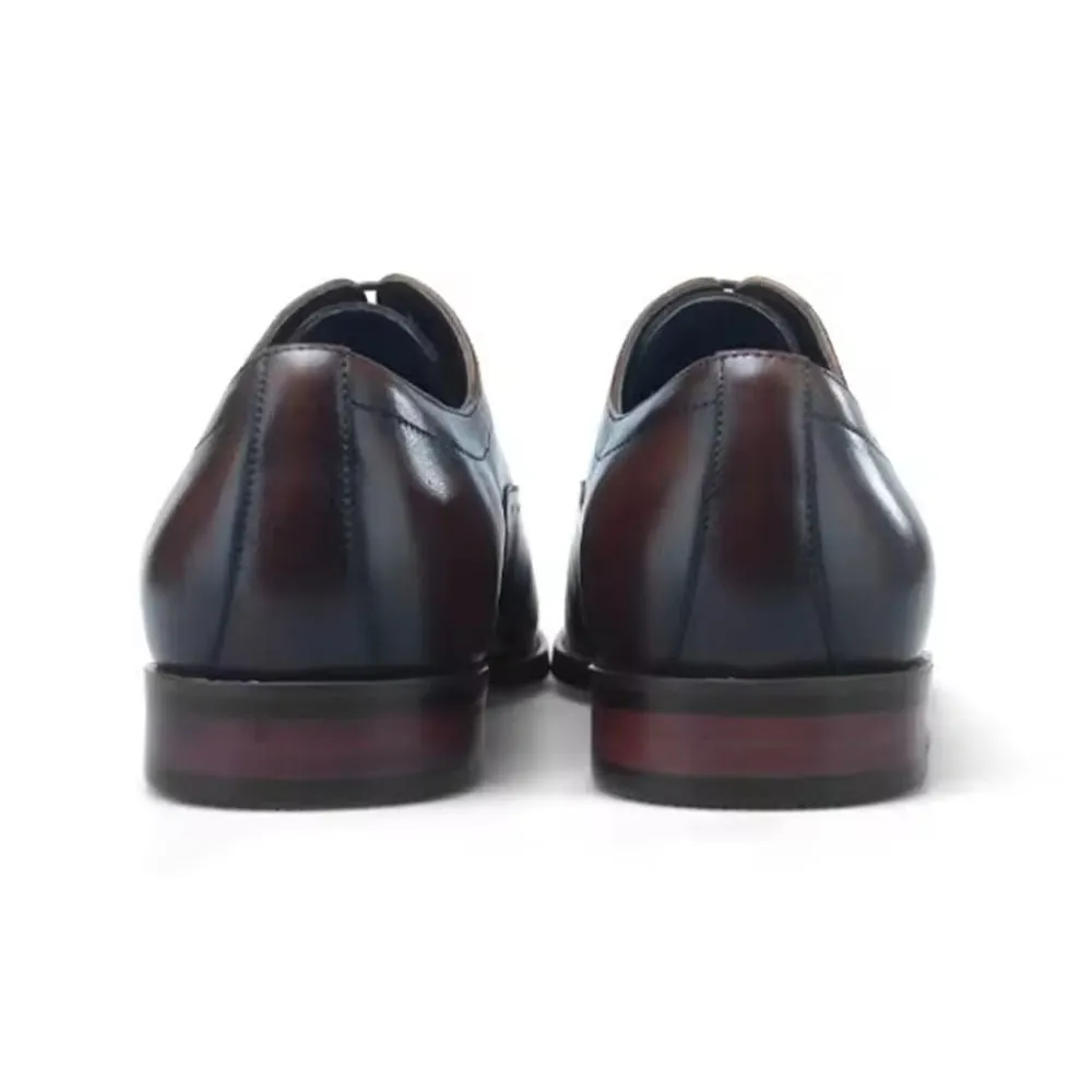 Handcrafted Cow Leather Oxford Dress Shoes